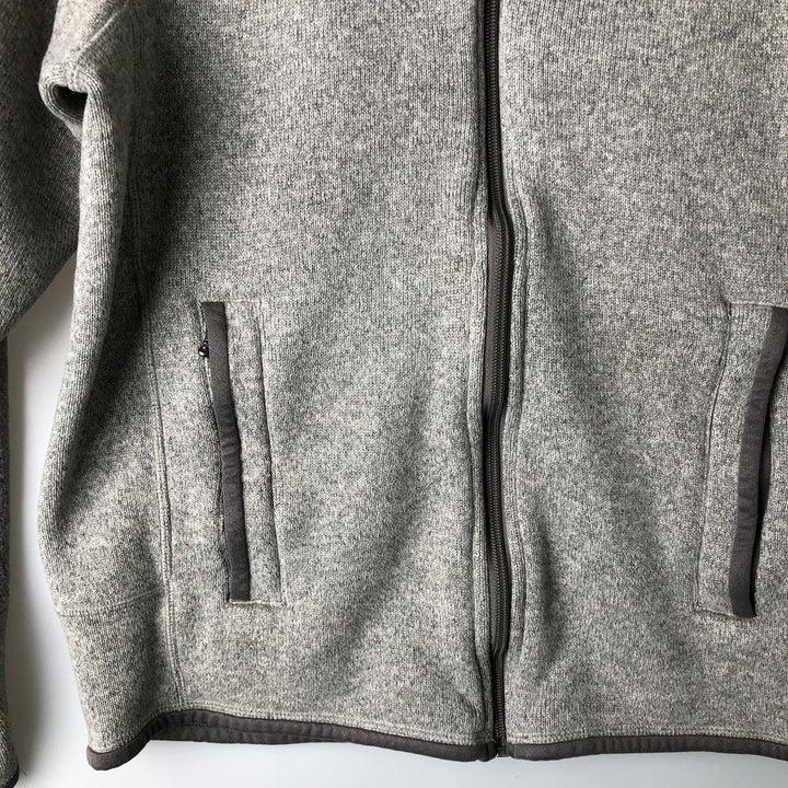 Patagonia Better Sweater Jacket 25526FA11 Fleece Jacket, Men's Size Small polyester gray type Vintage Second Hand