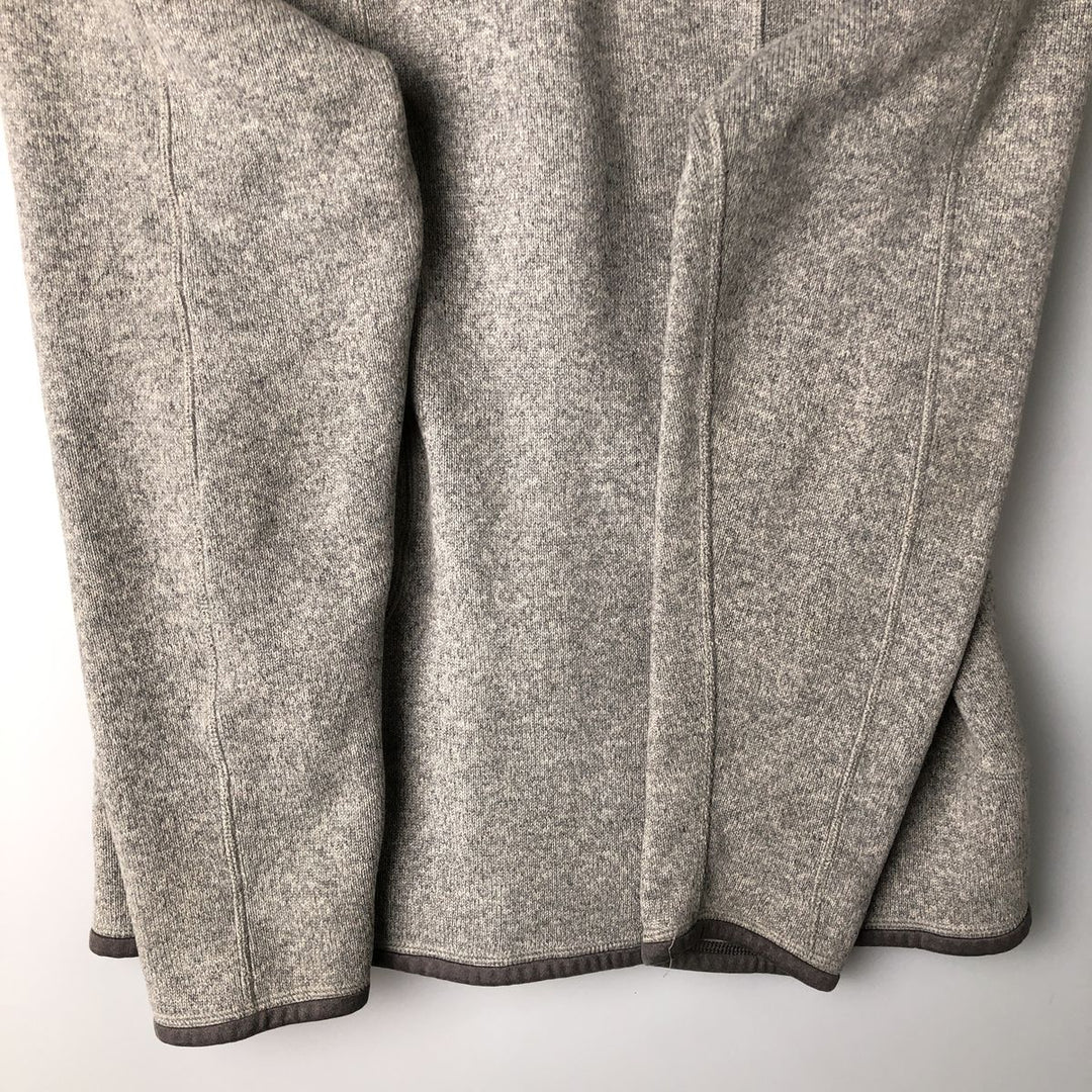 Patagonia Better Sweater Jacket 25526FA11 Fleece Jacket, Men's Size Small polyester gray type Vintage Second Hand