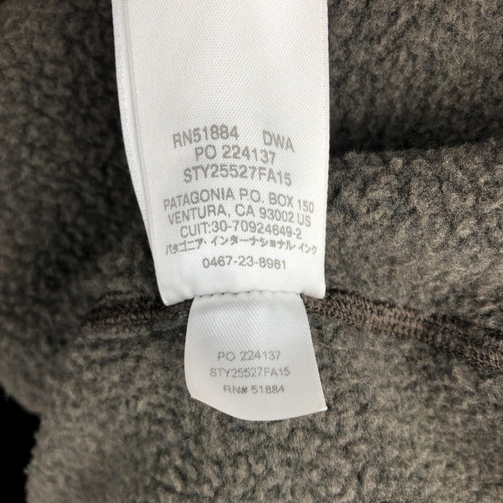 Patagonia Better Sweater Jacket STY25527FA15 Fleece Jacket, Men's Size L polyester Khaki type brown Vintage Second Hand