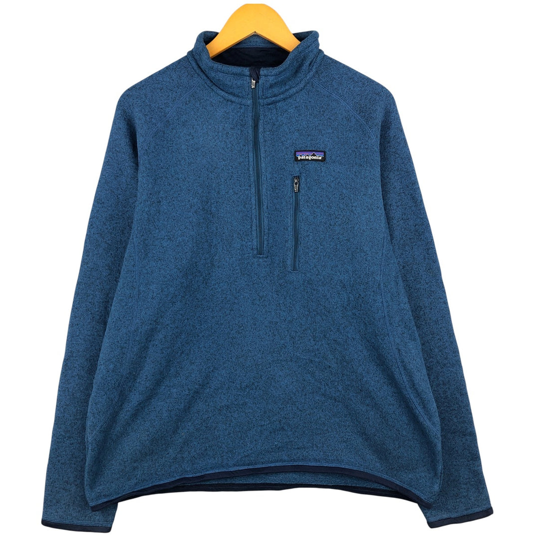 Patagonia Better Sweater STY25521FA14 Fleece Pullover, Men's Size L polyester blue type Vintage Second Hand