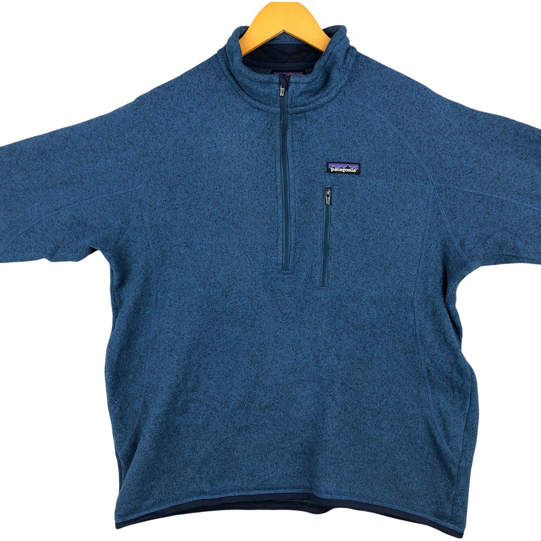 Patagonia Better Sweater STY25521FA14 Fleece Pullover, Men's Size L polyester blue type Vintage Second Hand