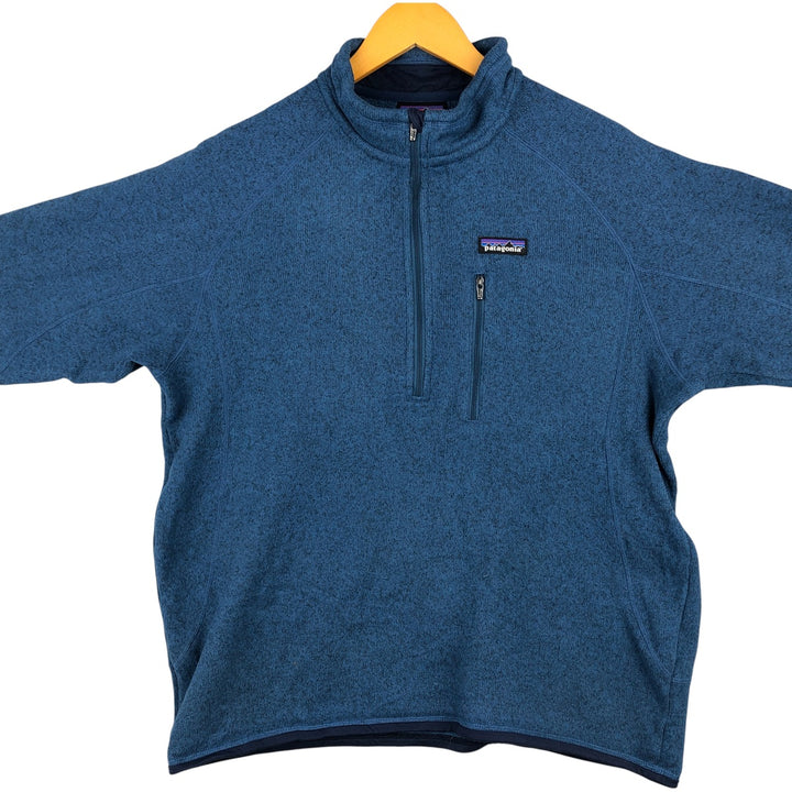 Patagonia Better Sweater STY25521FA14 Fleece Pullover, Men's Size L polyester blue type Vintage Second Hand