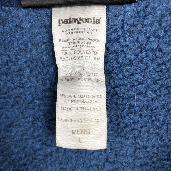 Patagonia Better Sweater STY25521FA14 Fleece Pullover, Men's Size L polyester blue type Vintage Second Hand
