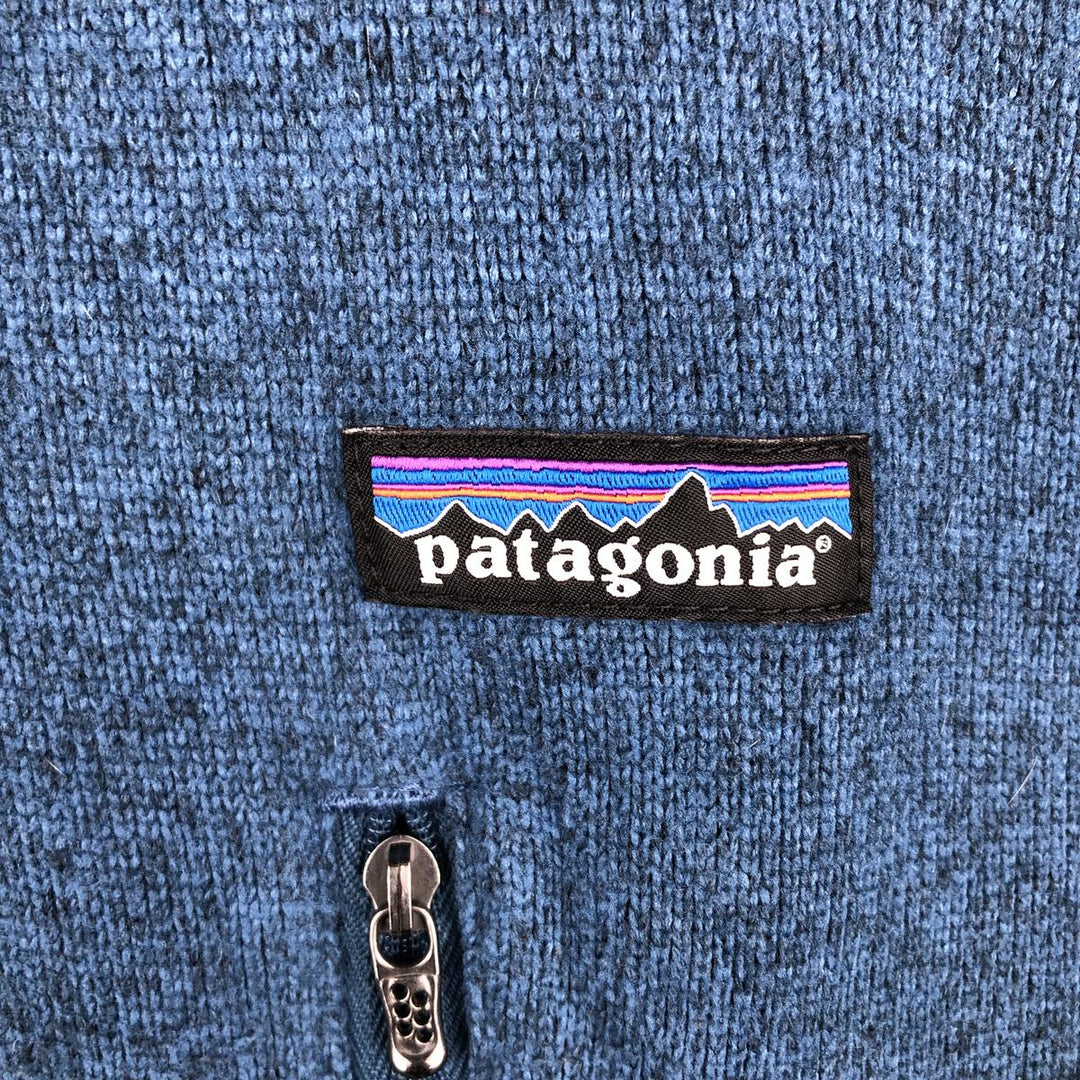 Patagonia Better Sweater STY25521FA14 Fleece Pullover, Men's Size L polyester blue type Vintage Second Hand