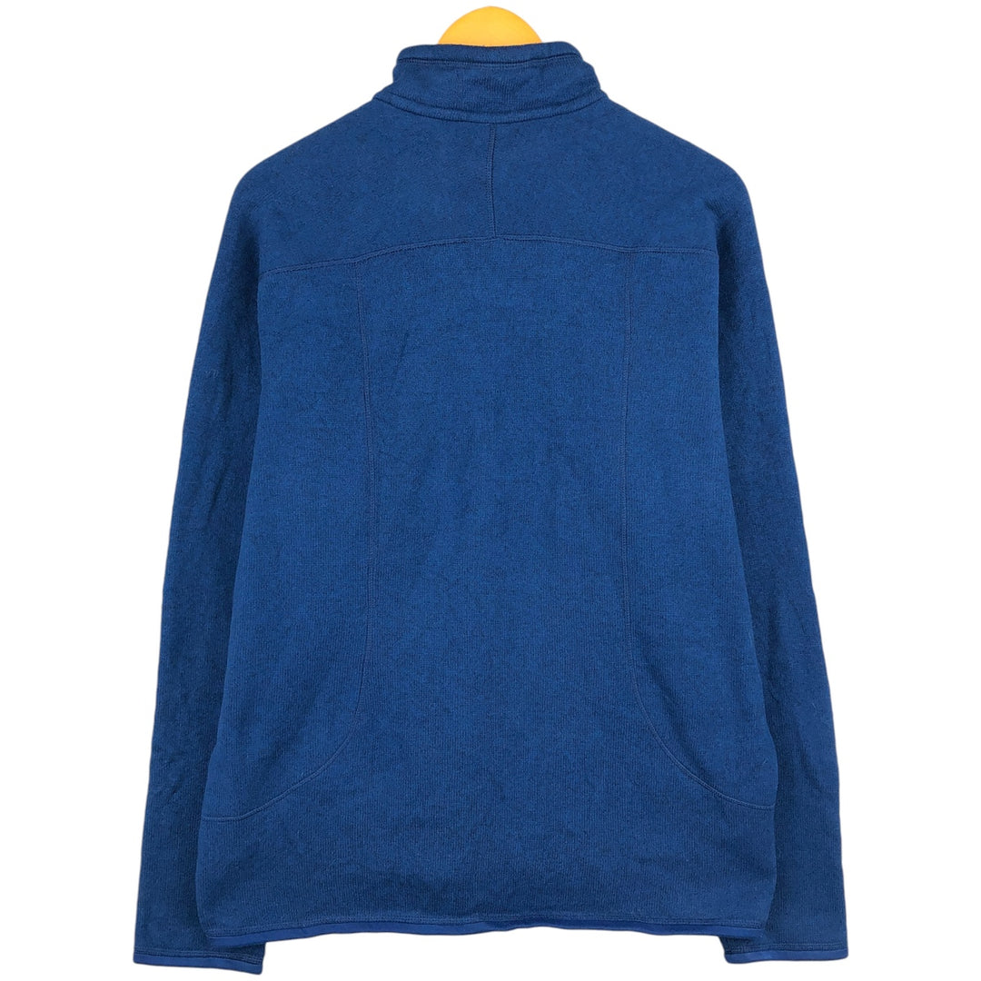 Patagonia Better Sweater 25521SP14 Fleece Pullover, Men's Size L polyester blue type Vintage Second Hand