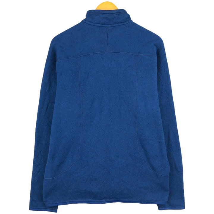 Patagonia Better Sweater 25521SP14 Fleece Pullover, Men's Size L polyester blue type Vintage Second Hand