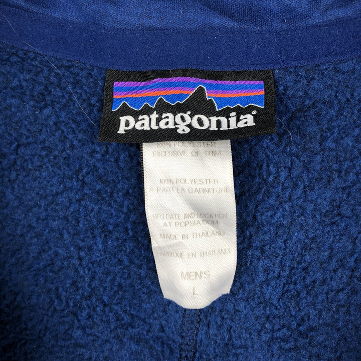 Patagonia Better Sweater 25521SP14 Fleece Pullover, Men's Size L polyester blue type Vintage Second Hand