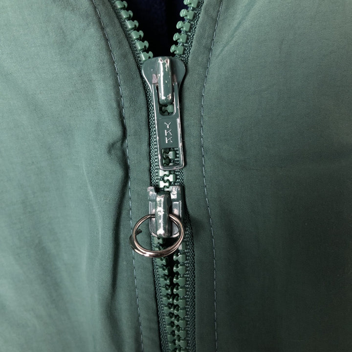 80s-90'S Eddie Bauer Black Tag Nylon Jacket, Men's Size L unclear green type Vintage Second Hand