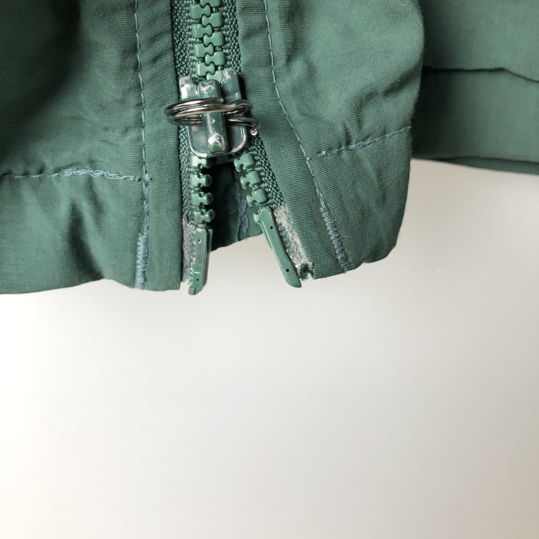 80s-90'S Eddie Bauer Black Tag Nylon Jacket, Men's Size L unclear green type Vintage Second Hand