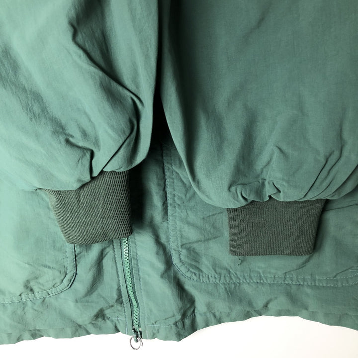 80s-90'S Eddie Bauer Black Tag Nylon Jacket, Men's Size L unclear green type Vintage Second Hand