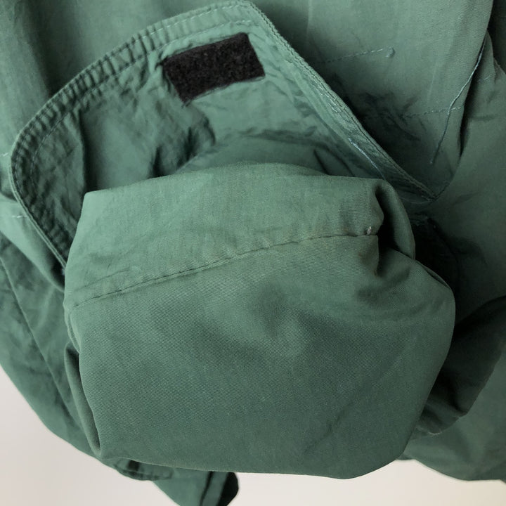 80s-90'S Eddie Bauer Black Tag Nylon Jacket, Men's Size L unclear green type Vintage Second Hand