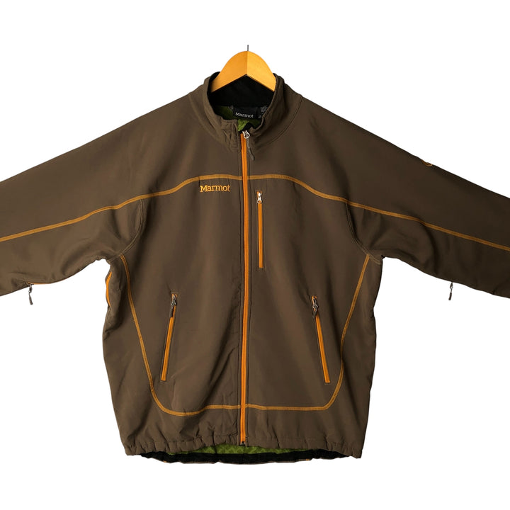 Marmot Windbreaker Men's XL polyester brown type Vintage Second Hand