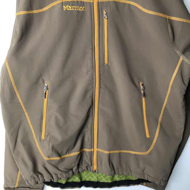 Marmot Windbreaker Men's XL polyester brown type Vintage Second Hand