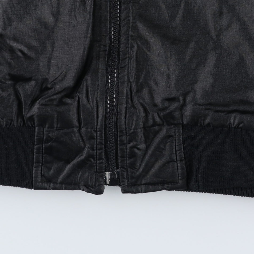 90'S Vintage Columbia White Tag Ripstop Padded Puffer Jacket, Men's Size L Nylon black type Vintage Second Hand