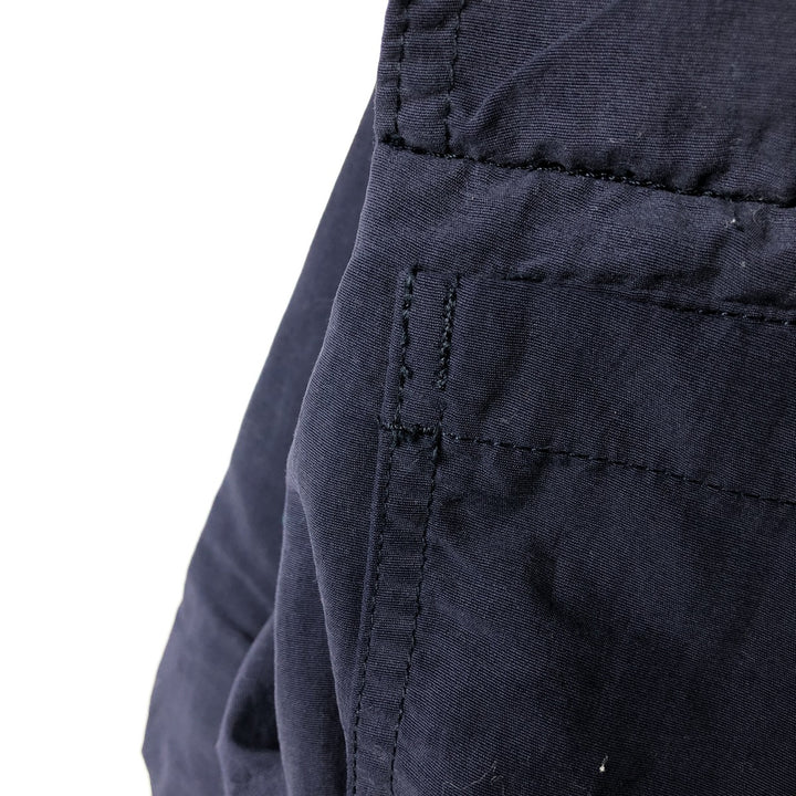 00'S Eddie Bauer Mountain Parka Shell Jacket Men's L size Nylon navy blue type Vintage Second Hand