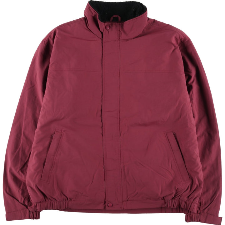 Eddie Bauer Padded Mountain Jacket, Shell Jacket, Puffer Jacket, Men's XL Nylon red type Vintage Second Hand