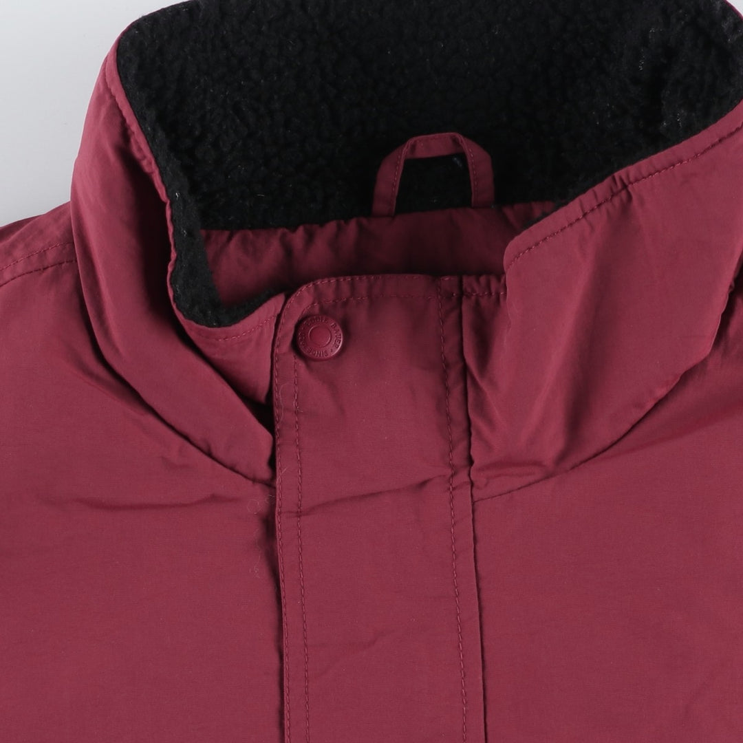 Eddie Bauer Padded Mountain Jacket, Shell Jacket, Puffer Jacket, Men's XL Nylon red type Vintage Second Hand