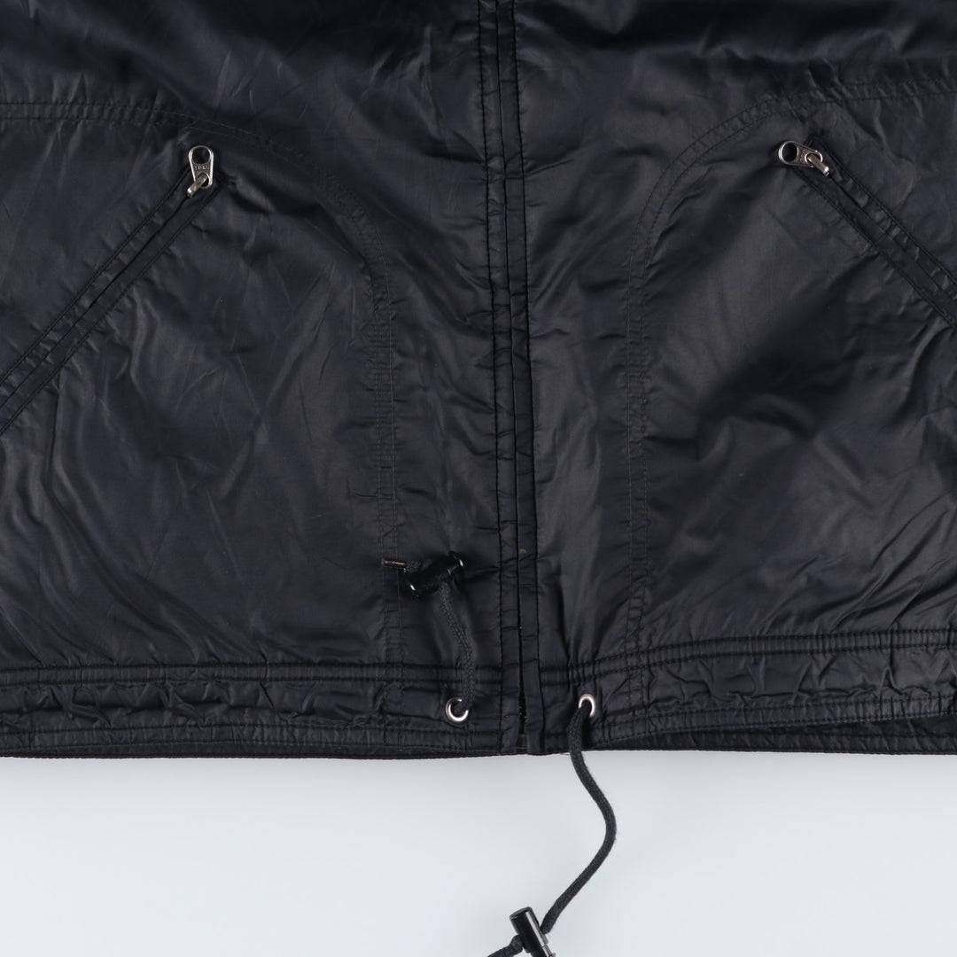 90'S Eddie Bauer EBTEK padded parka/puffer jacket, men's size M, vintage Nylon black type Vintage Second Hand