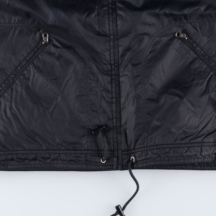 90'S Eddie Bauer EBTEK padded parka/puffer jacket, men's size M, vintage Nylon black type Vintage Second Hand