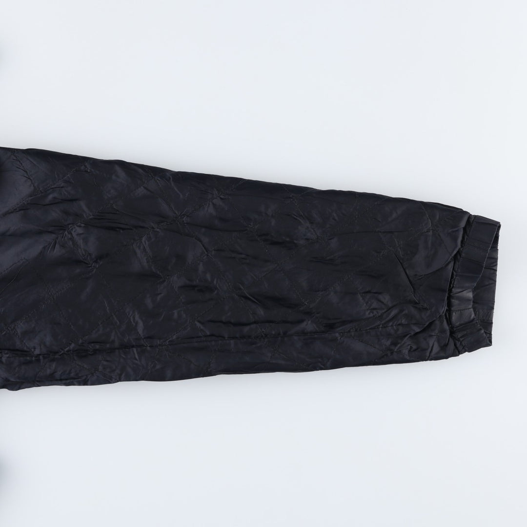 90'S Eddie Bauer EBTEK padded parka/puffer jacket, men's size M, vintage Nylon black type Vintage Second Hand