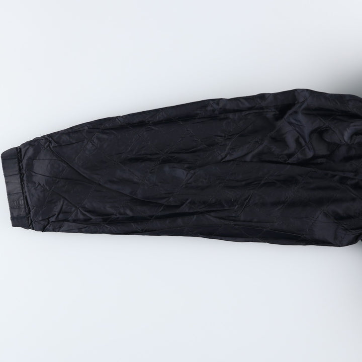 90'S Eddie Bauer EBTEK padded parka/puffer jacket, men's size M, vintage Nylon black type Vintage Second Hand