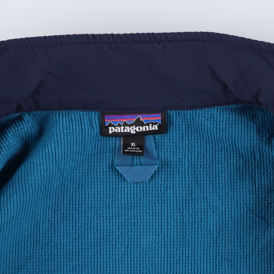 Patagonia Adze Hybrid Jacket (83450FA15), Men's XL Softshell Jacket polyester navy blue type Vintage Second Hand