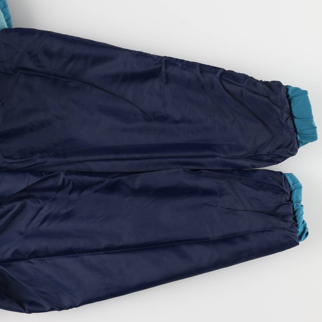 LLBean Warm-up Jacket, padded puffer jacket, men's size L unclear turquoise blue Vintage Second Hand
