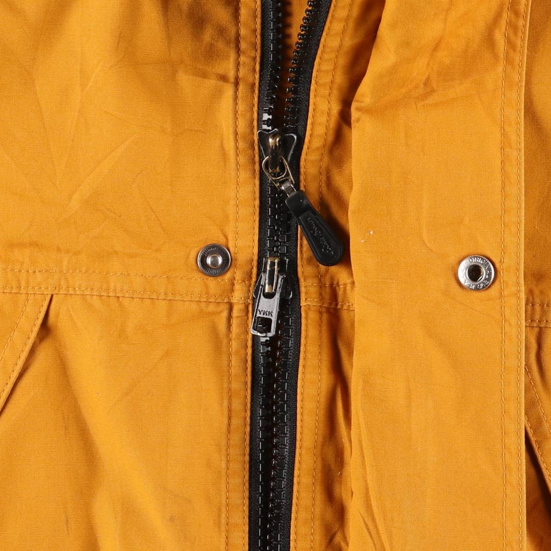 Eddie Bauer Windbreaker Men's M size polyester yellow type Vintage Second Hand