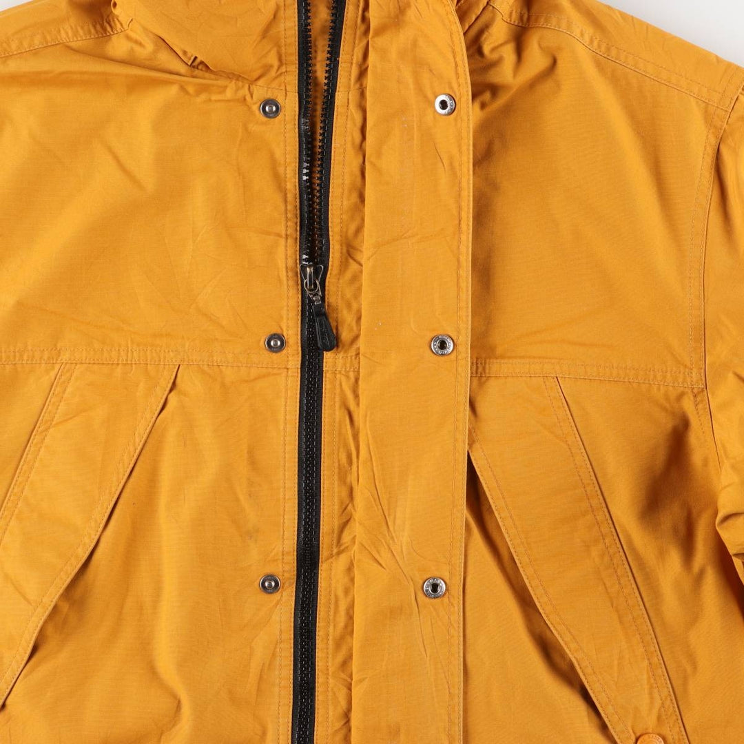 Eddie Bauer Windbreaker Men's M size polyester yellow type Vintage Second Hand