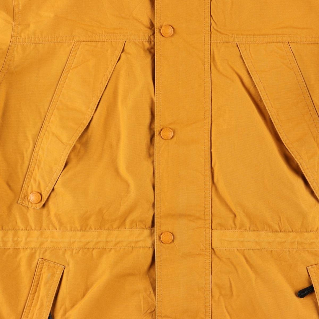 Eddie Bauer Windbreaker Men's M size polyester yellow type Vintage Second Hand