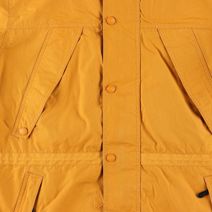 Eddie Bauer Windbreaker Men's M size polyester yellow type Vintage Second Hand