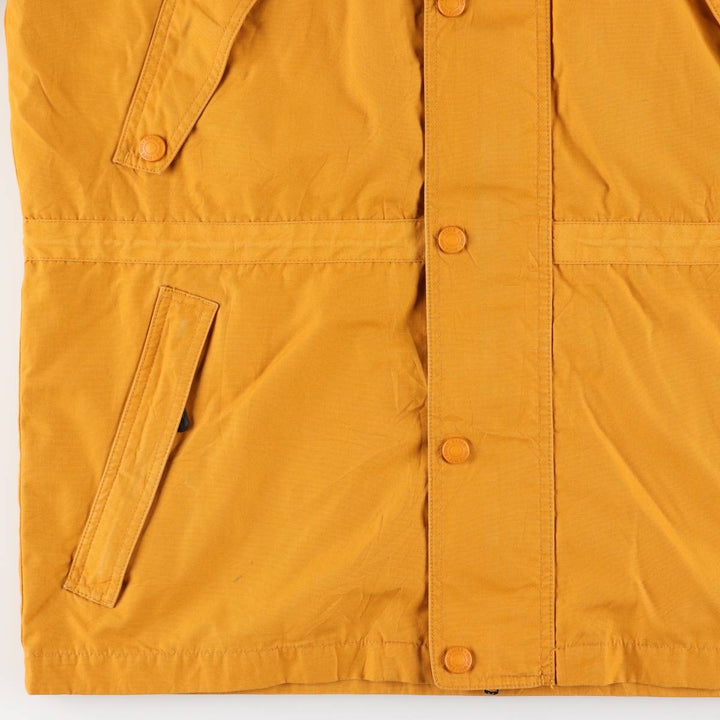 Eddie Bauer Windbreaker Men's M size polyester yellow type Vintage Second Hand