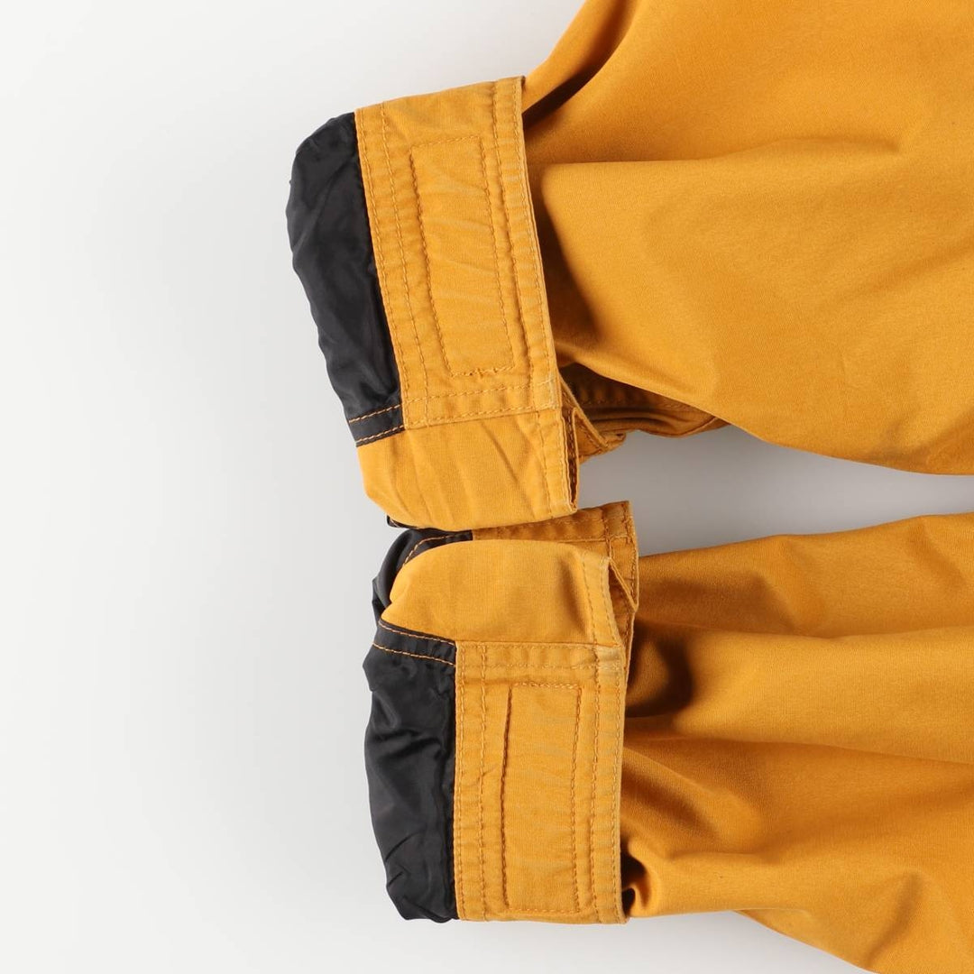 Eddie Bauer Windbreaker Men's M size polyester yellow type Vintage Second Hand