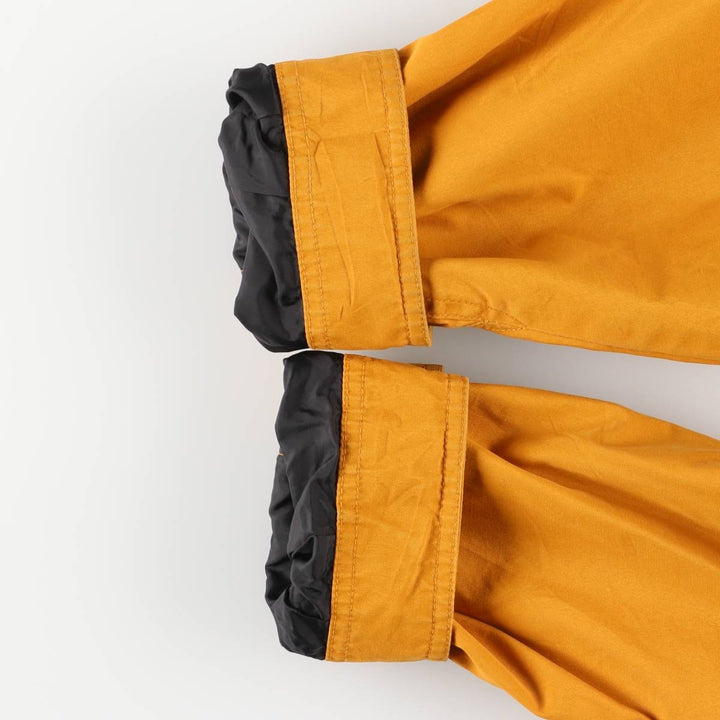 Eddie Bauer Windbreaker Men's M size polyester yellow type Vintage Second Hand