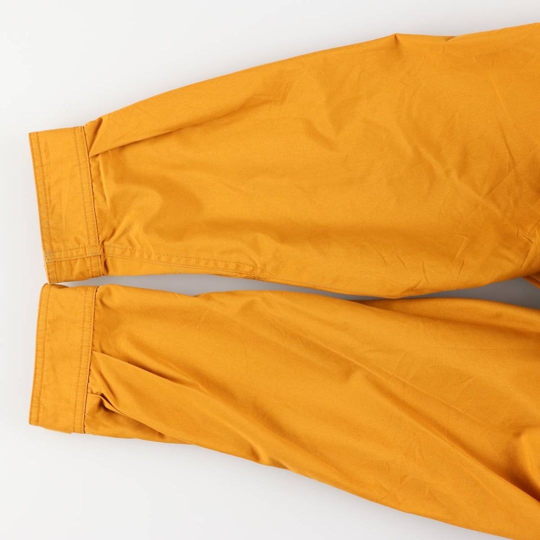Eddie Bauer Windbreaker Men's M size polyester yellow type Vintage Second Hand