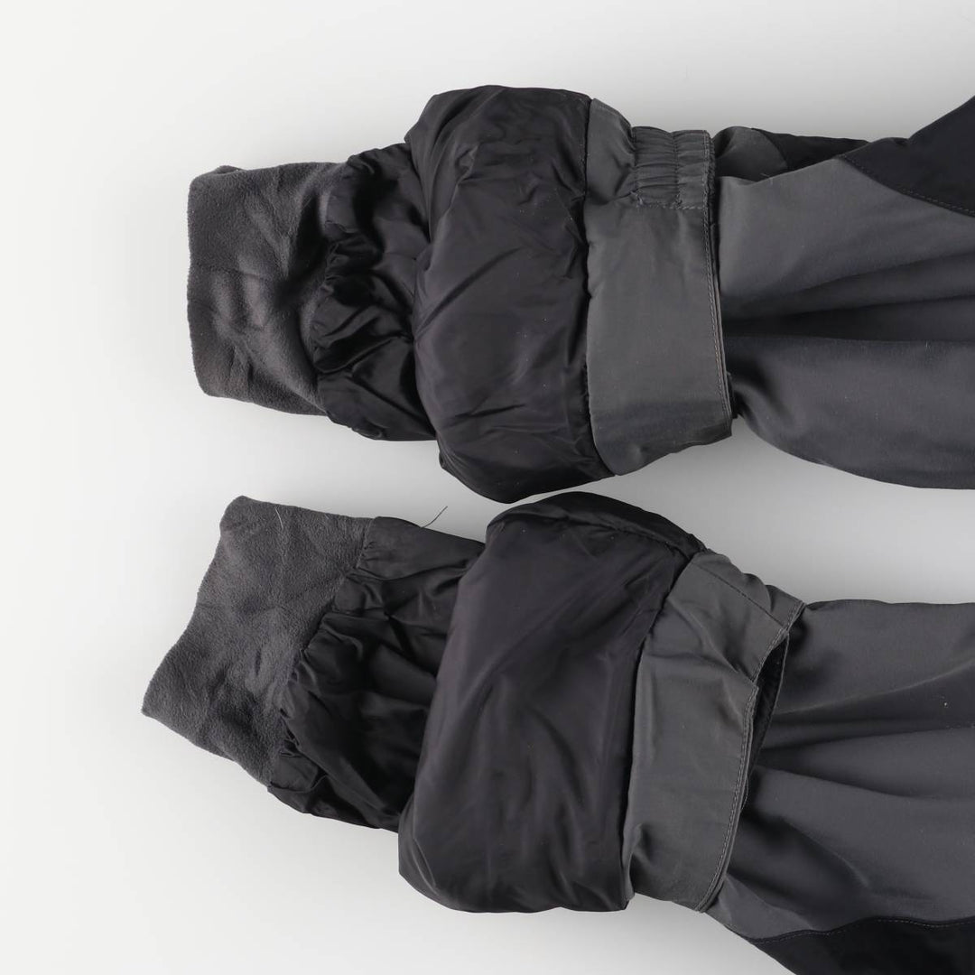 LL Bean Primaloft Jacket, Padded Mountain Parka, Shell Jacket, Puffer Jacket, Men's Size Medium Nylon black type Vintage Second Hand