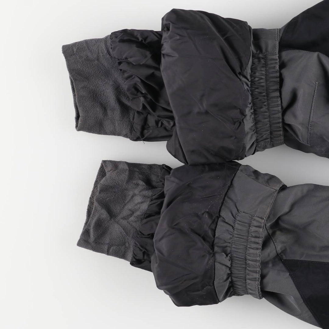 LL Bean Primaloft Jacket, Padded Mountain Parka, Shell Jacket, Puffer Jacket, Men's Size Medium Nylon black type Vintage Second Hand