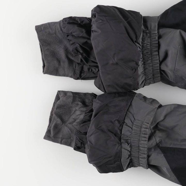 LL Bean Primaloft Jacket, Padded Mountain Parka, Shell Jacket, Puffer Jacket, Men's Size Medium Nylon black type Vintage Second Hand