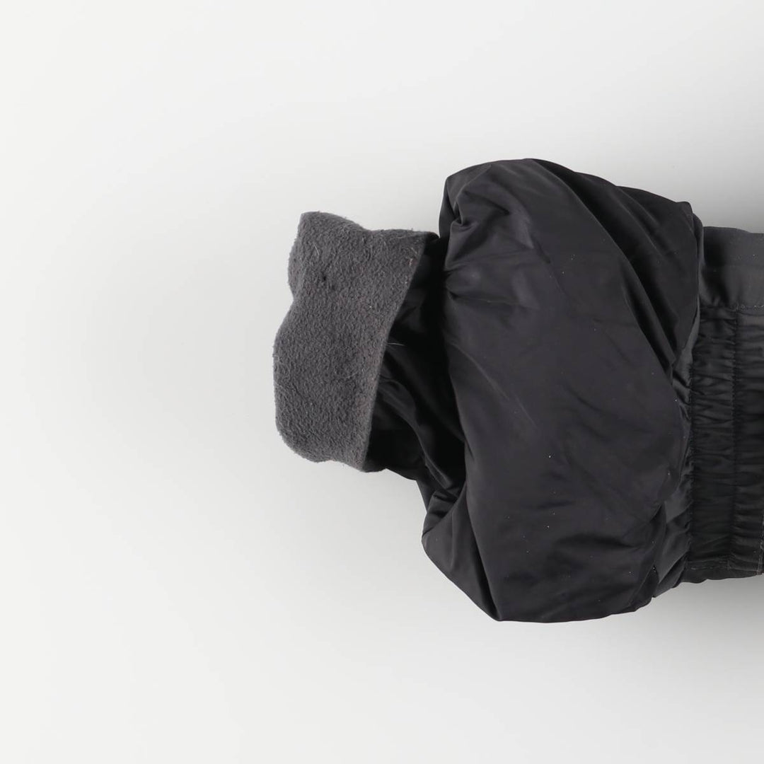 LL Bean Primaloft Jacket, Padded Mountain Parka, Shell Jacket, Puffer Jacket, Men's Size Medium Nylon black type Vintage Second Hand