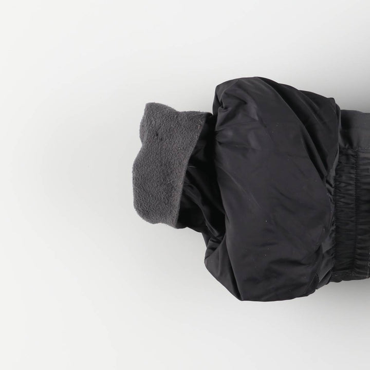 LL Bean Primaloft Jacket, Padded Mountain Parka, Shell Jacket, Puffer Jacket, Men's Size Medium Nylon black type Vintage Second Hand
