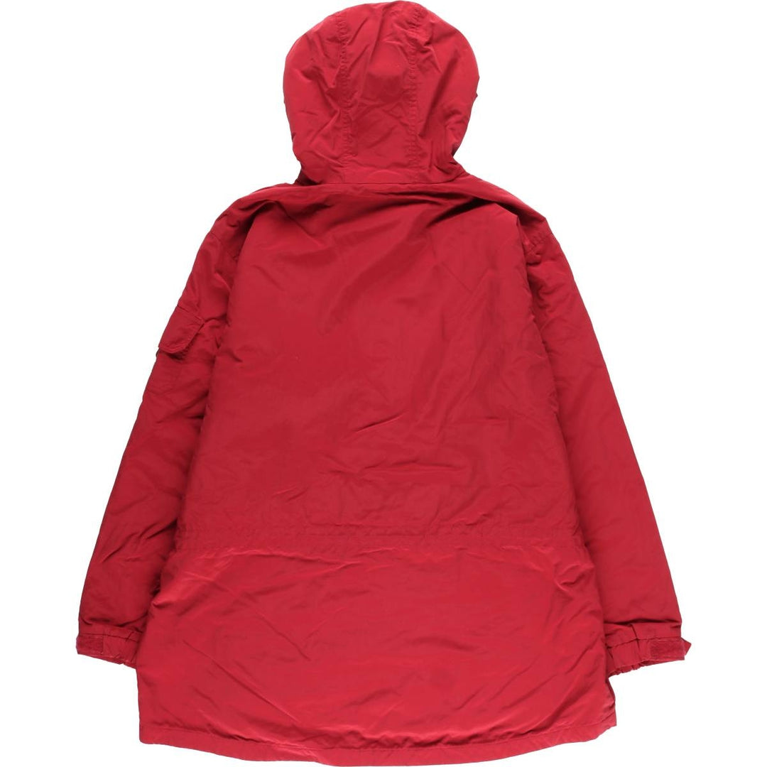 Eddie Bauer Men's Padded Puffer Jacket, Size XXL Nylon red type Vintage Second Hand