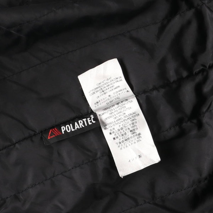 Eddie Bauer Men's Padded Puffer Jacket, Size XXL Nylon red type Vintage Second Hand