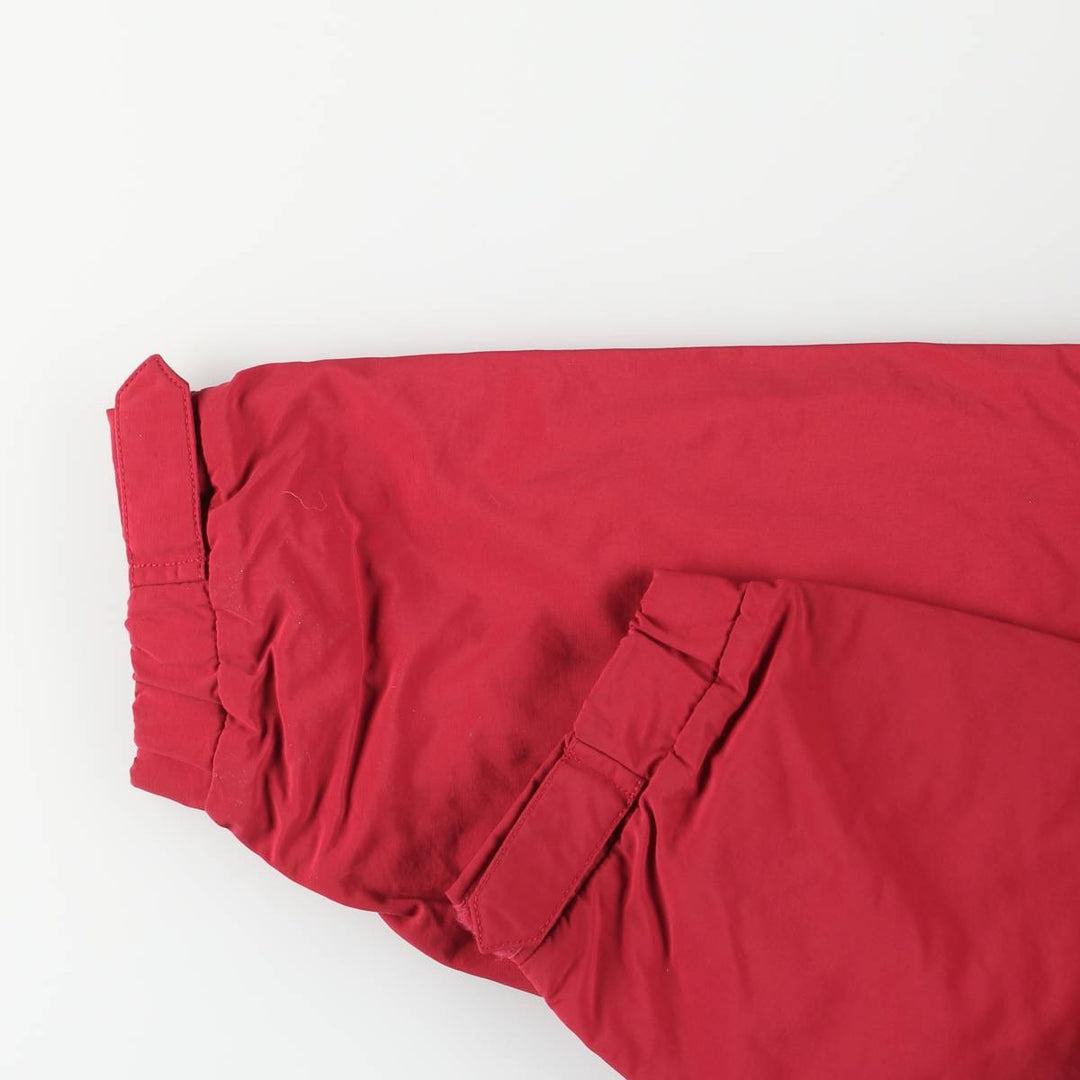 Eddie Bauer Men's Padded Puffer Jacket, Size XXL Nylon red type Vintage Second Hand