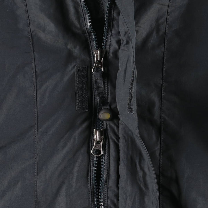LLBean Men's XL Padded Mountain Parka, Shell Jacket, Puffer Jacket Nylon Charcoal Vintage Second Hand