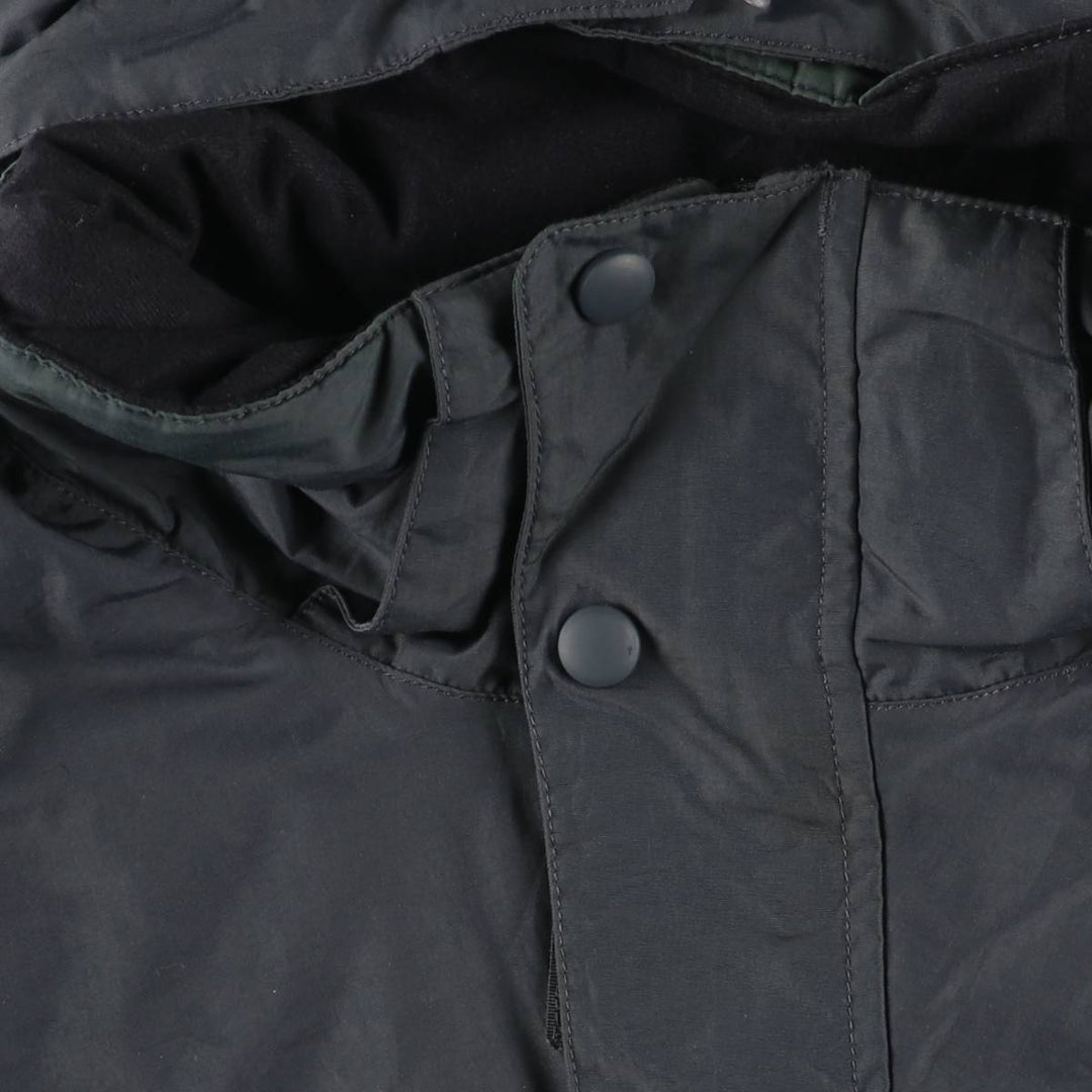 LLBean Men's XL Padded Mountain Parka, Shell Jacket, Puffer Jacket Nylon Charcoal Vintage Second Hand