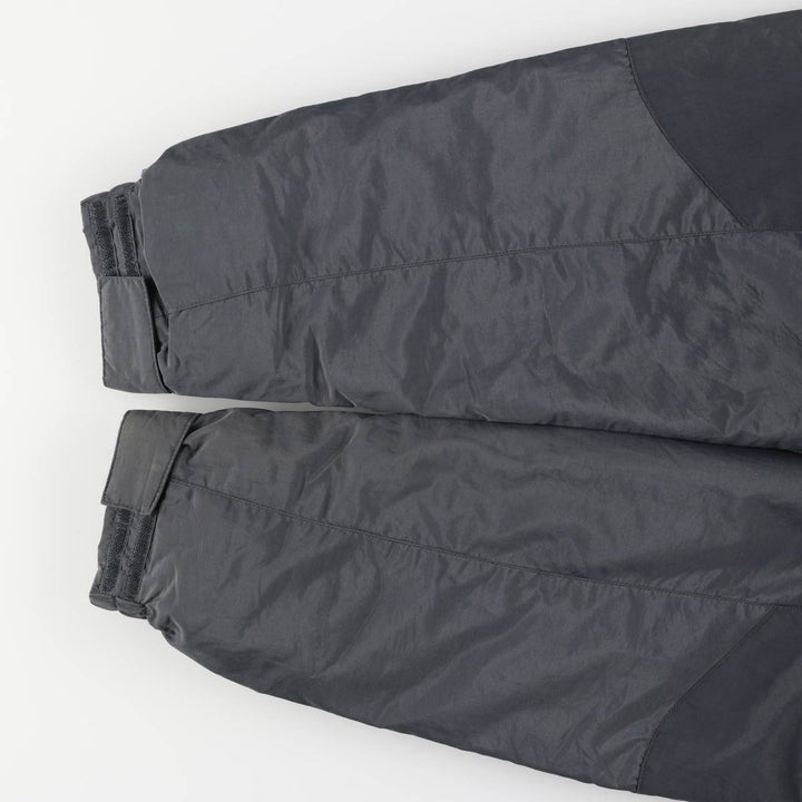 LLBean Men's XL Padded Mountain Parka, Shell Jacket, Puffer Jacket Nylon Charcoal Vintage Second Hand