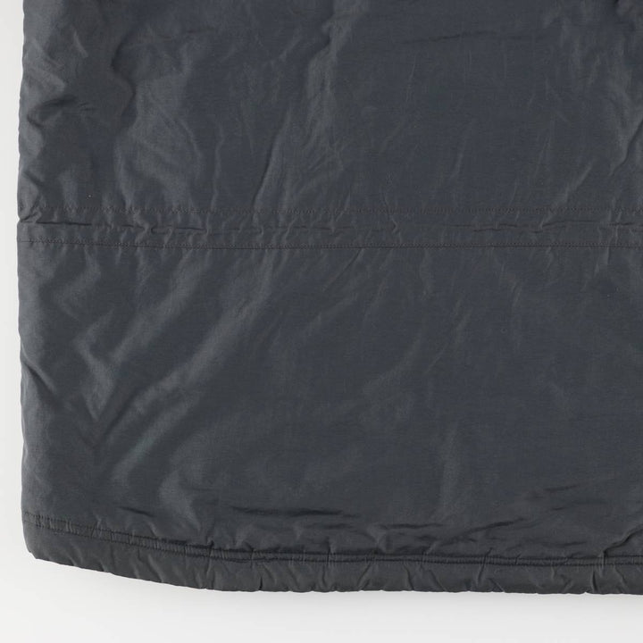 LLBean Men's XL Padded Mountain Parka, Shell Jacket, Puffer Jacket Nylon Charcoal Vintage Second Hand