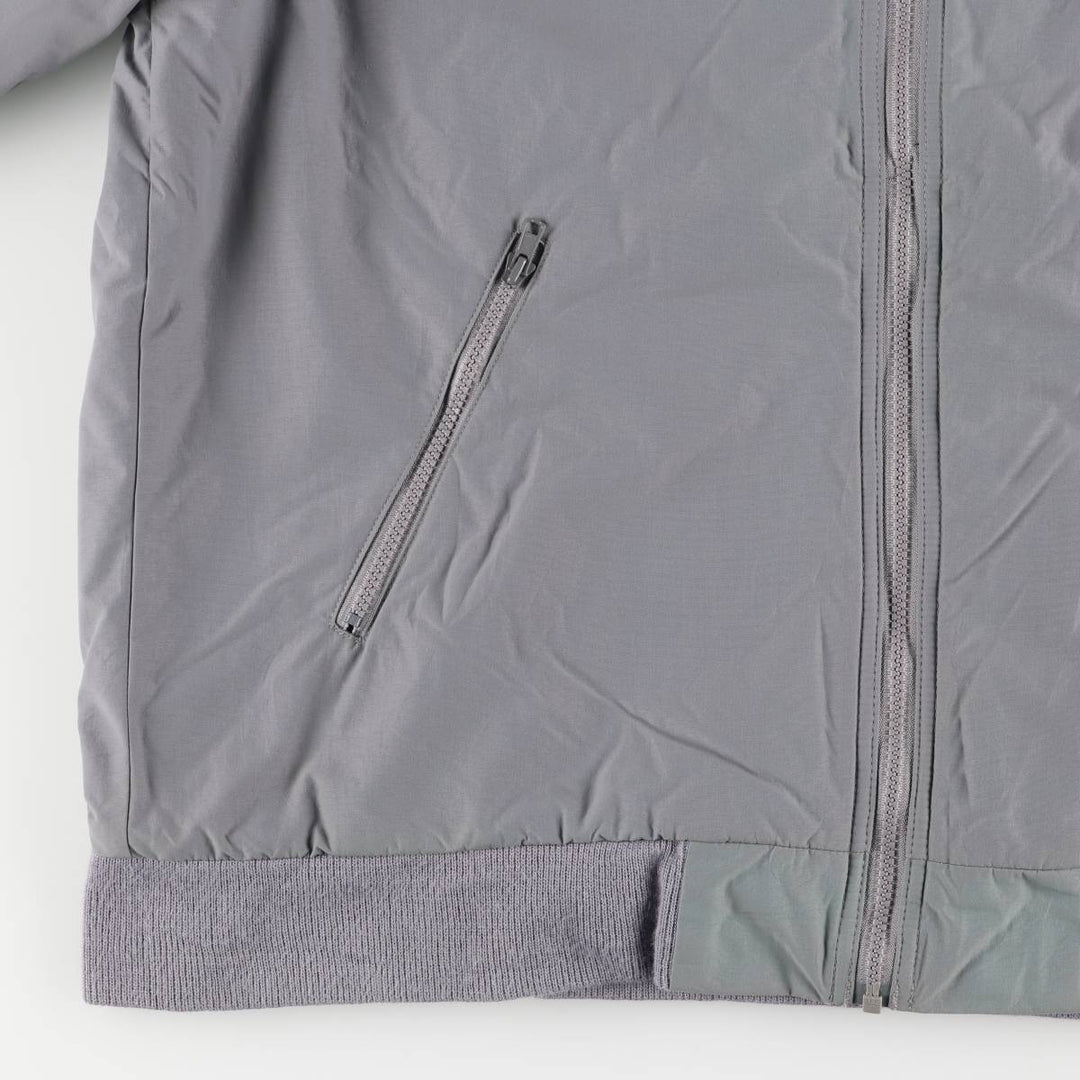 90'S LLBean windbreaker, men's size L polyester gray type Vintage Second Hand