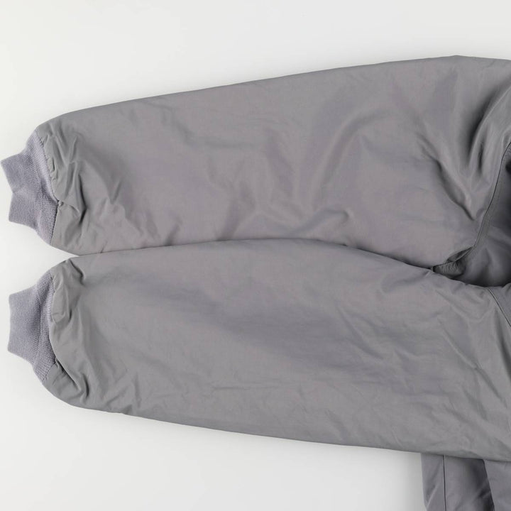 90'S LLBean windbreaker, men's size L polyester gray type Vintage Second Hand