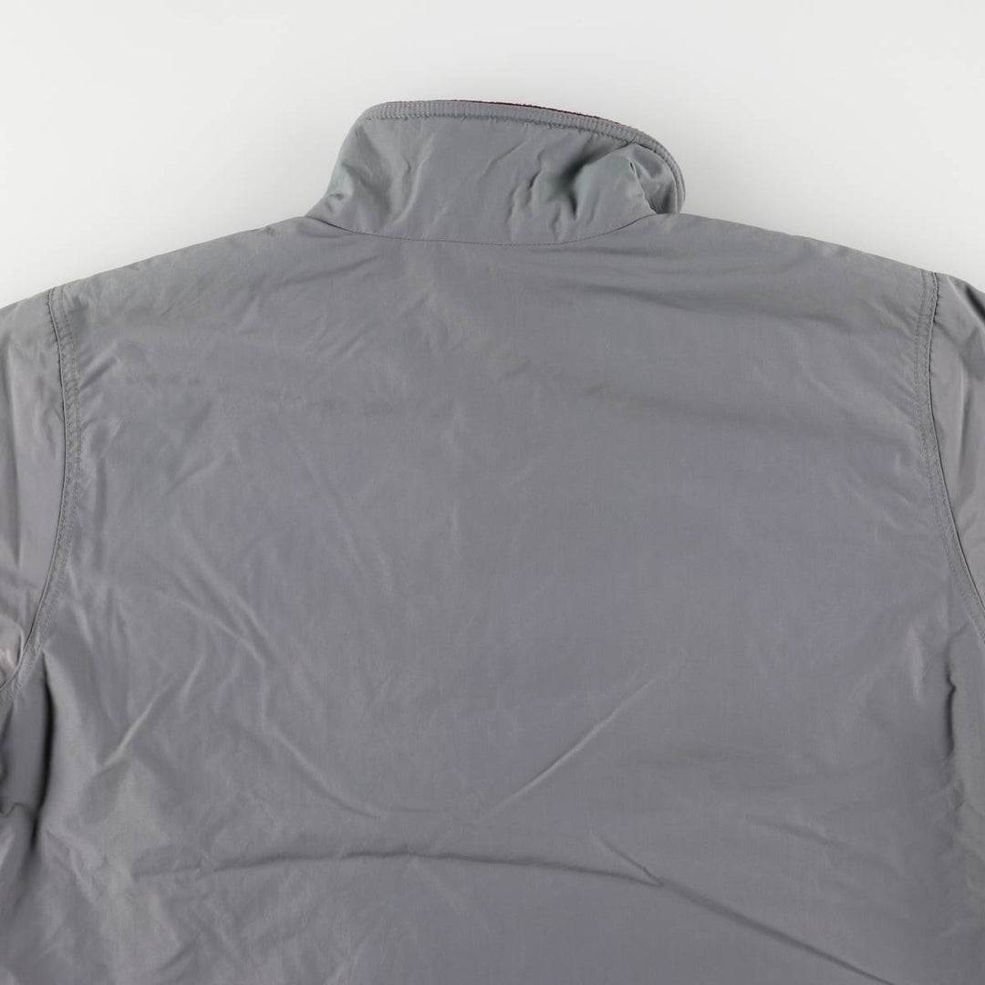 90'S LLBean windbreaker, men's size L polyester gray type Vintage Second Hand